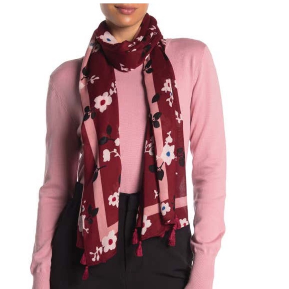 Kate Spade Scarf. 💗 Camelia Print